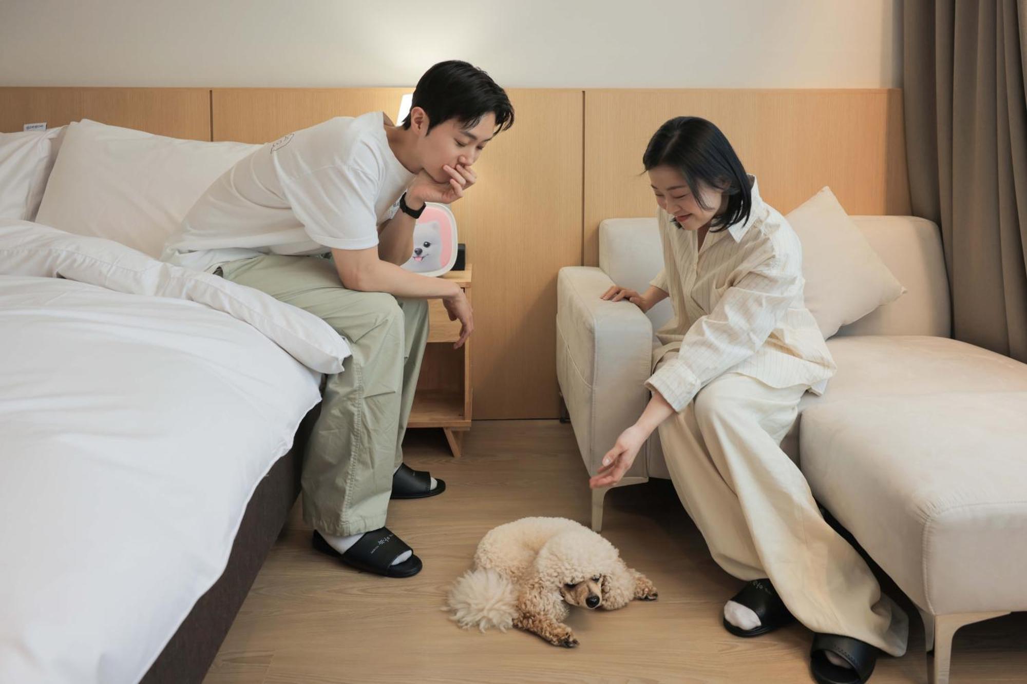 Aank Hotel Incheon Guwol Eksteriør bilde