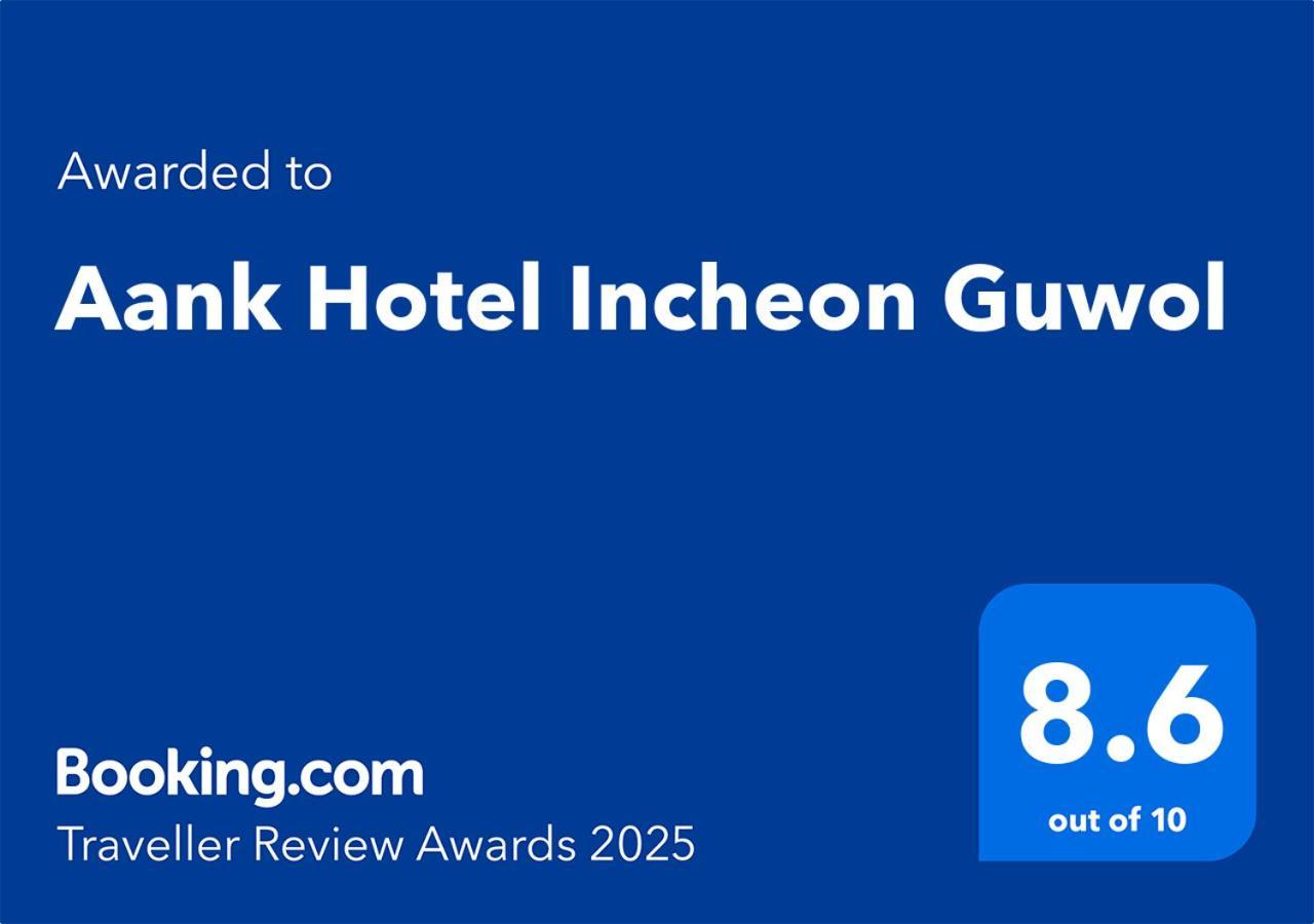 Aank Hotel Incheon Guwol Eksteriør bilde